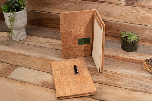 A5 Cork Padfolio