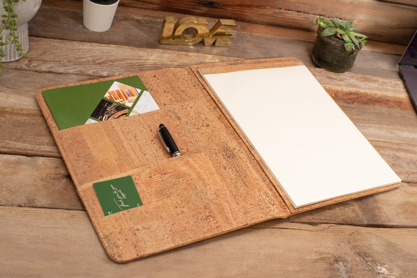 A5 Cork Padfolio