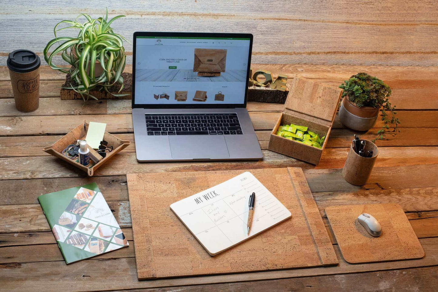 Cork Desk Pad