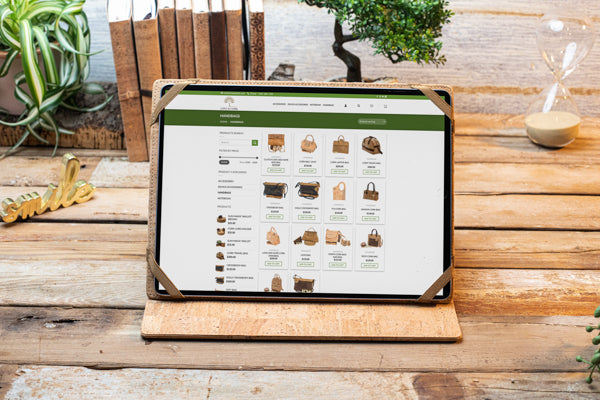 iPad Pro 12.9 2nd Generation Case Made by Natural Cork from Portugal