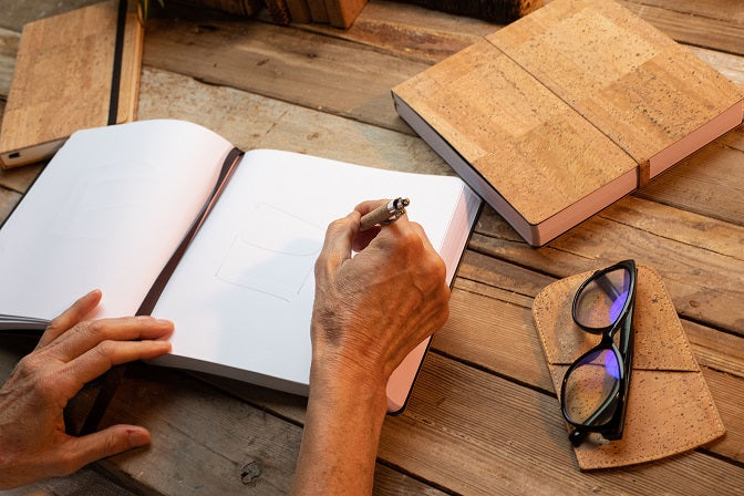 Using a Cork Based Book