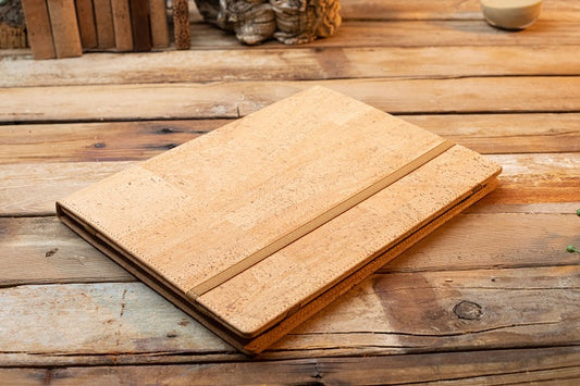 photo of a beautiful cork case for ipad